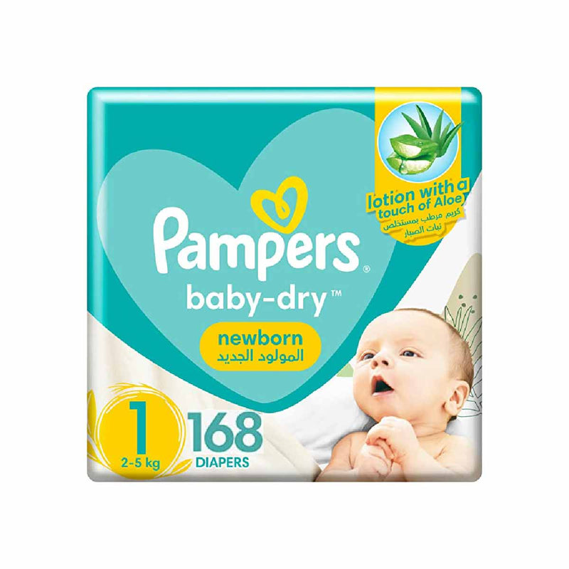 pampers 2 new baby baby dry