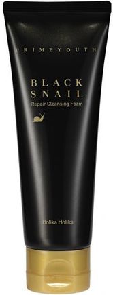 holika holika black snail pianka do twarzy