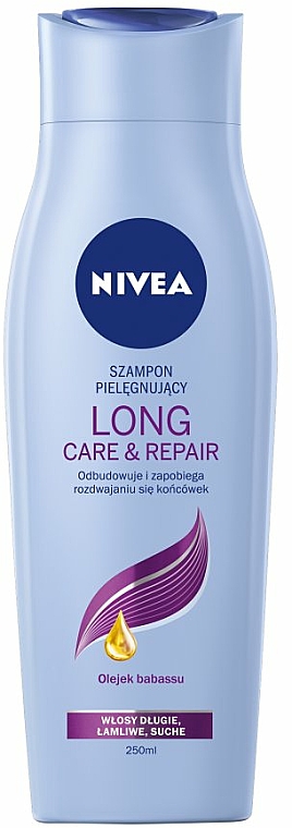 nivea szampon odbudowujący long repair opinie