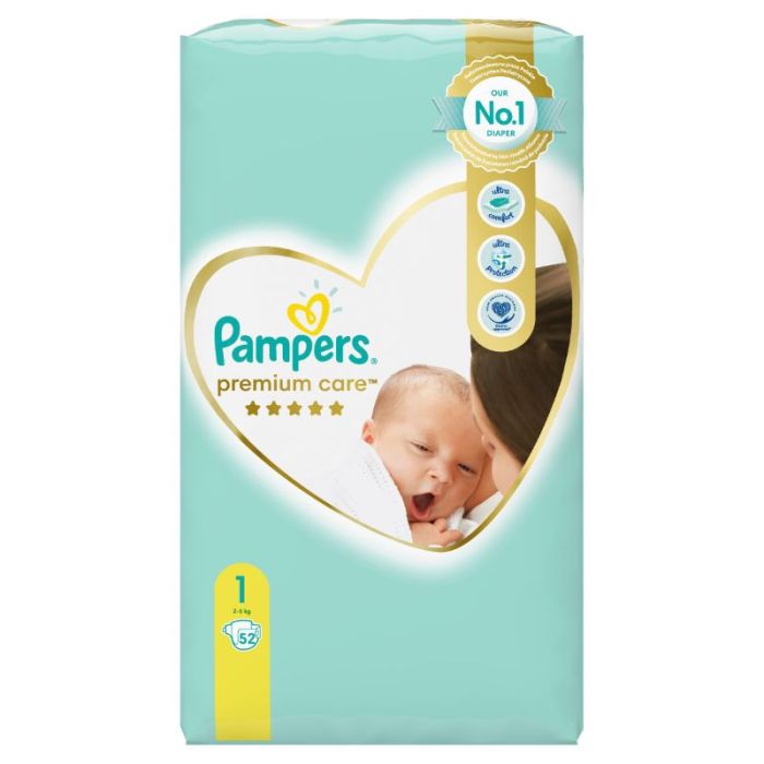 pieluszki pampers 1 premium care