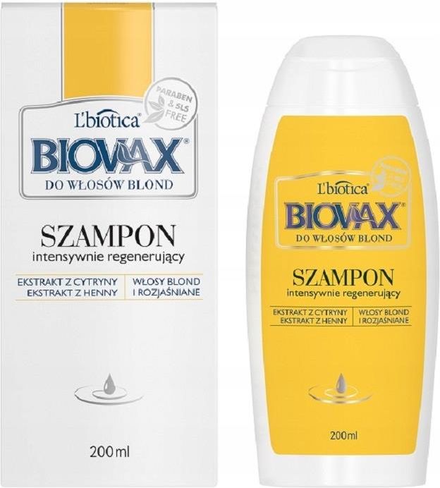 biovax szampon blond