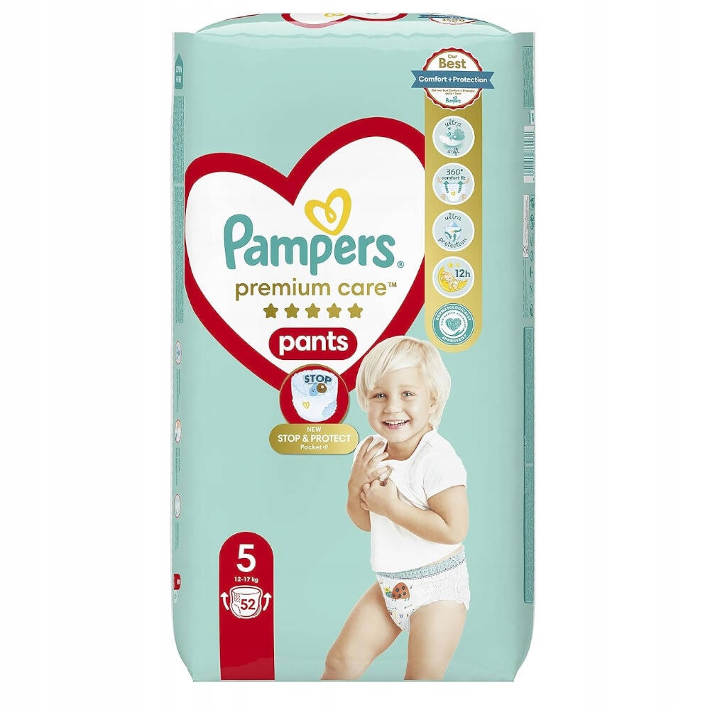 pieluchomajtki pampers premium care pons