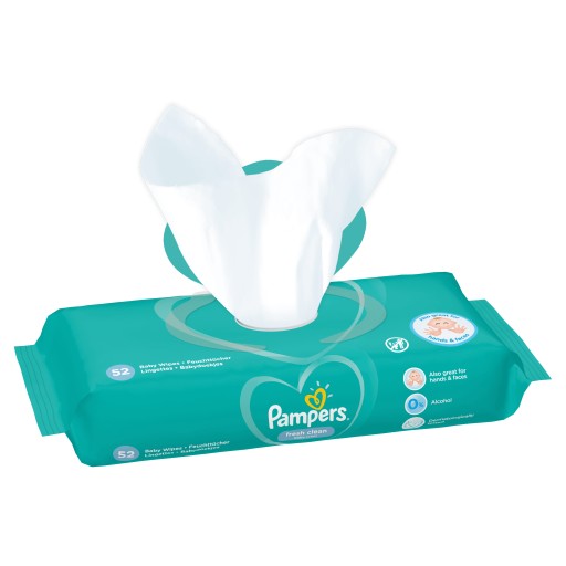 6pak chusteczek pampers