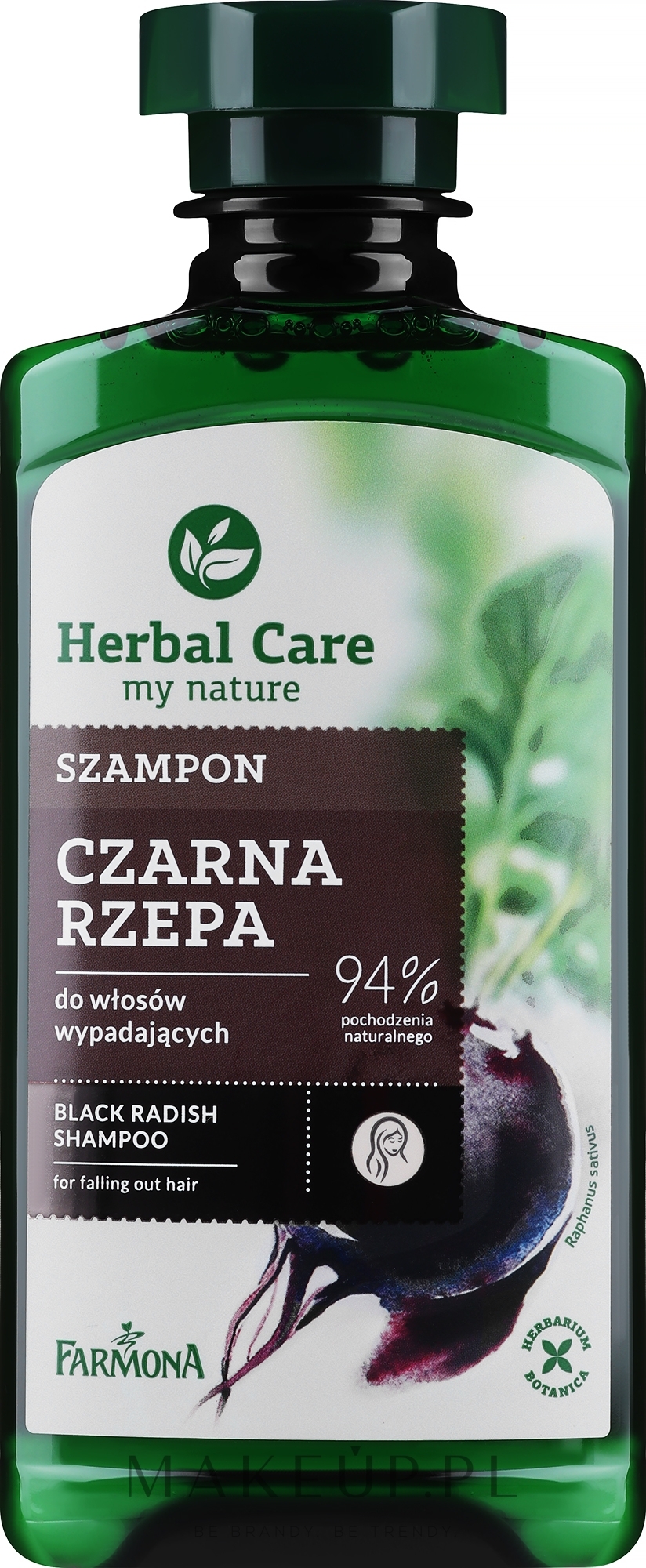 herbal care szampon kwiat lipy i czarna rzepa odżywka