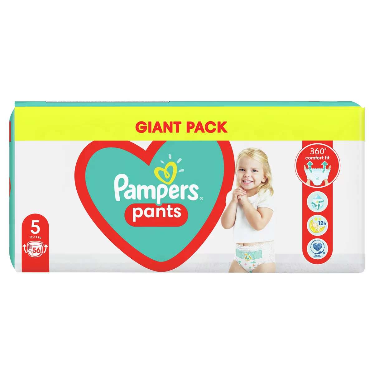 pampers pannts rozmiary