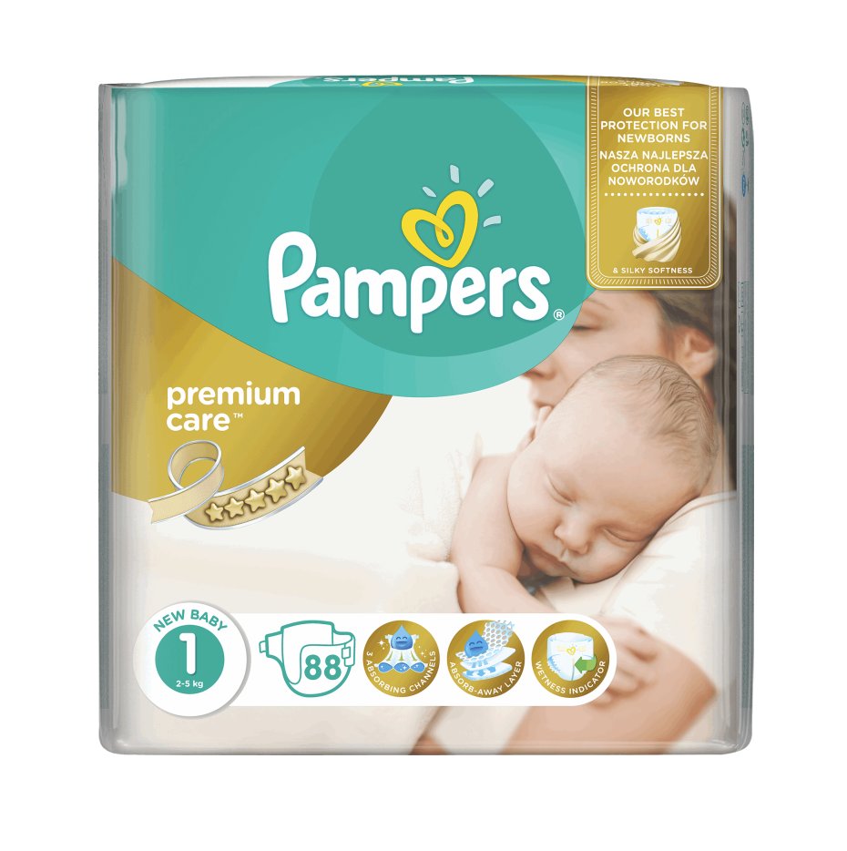 pampers premium care 1 allegro