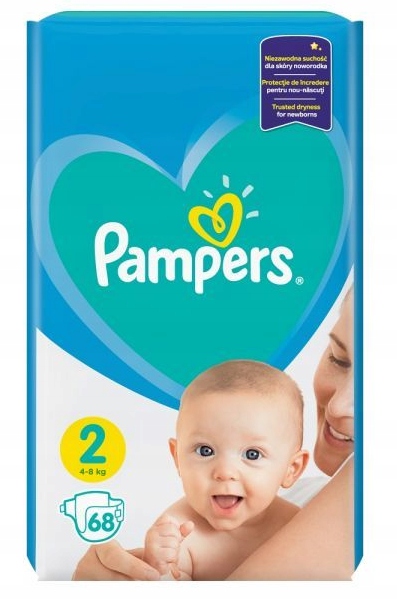 pampers newbaby-dry pieluchy rozmiar 2