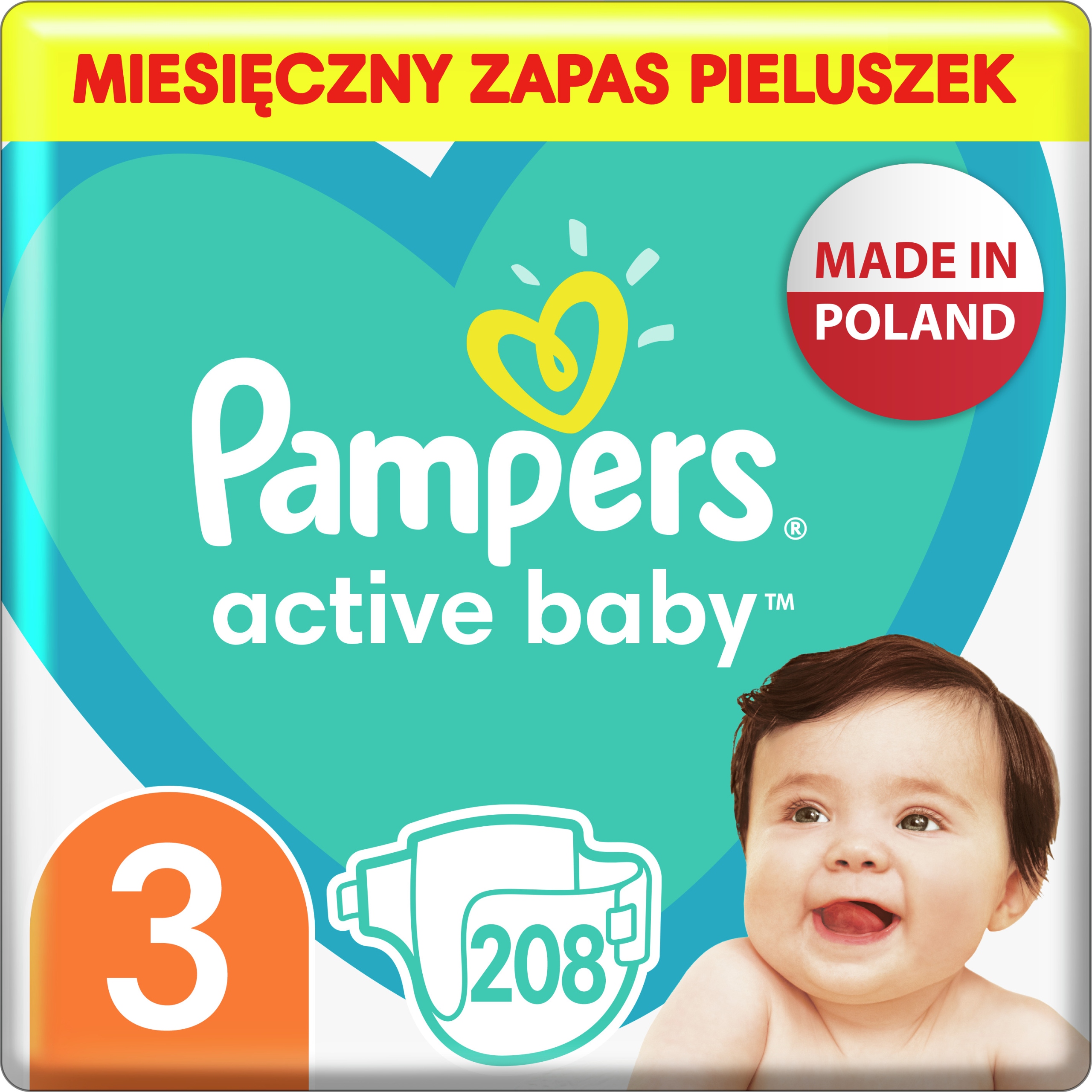 suchy pampers u niemowlaka