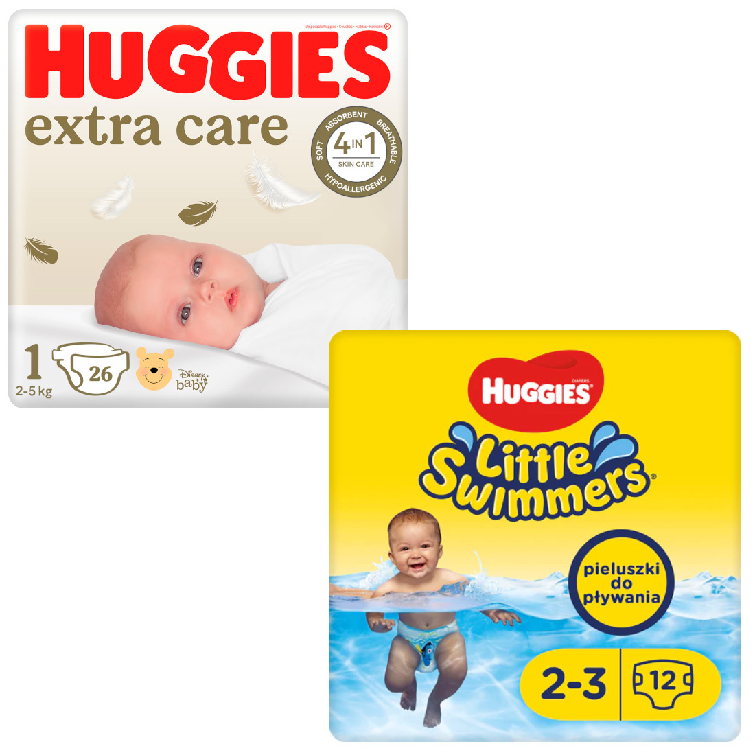 pampersy huggies 1 happy