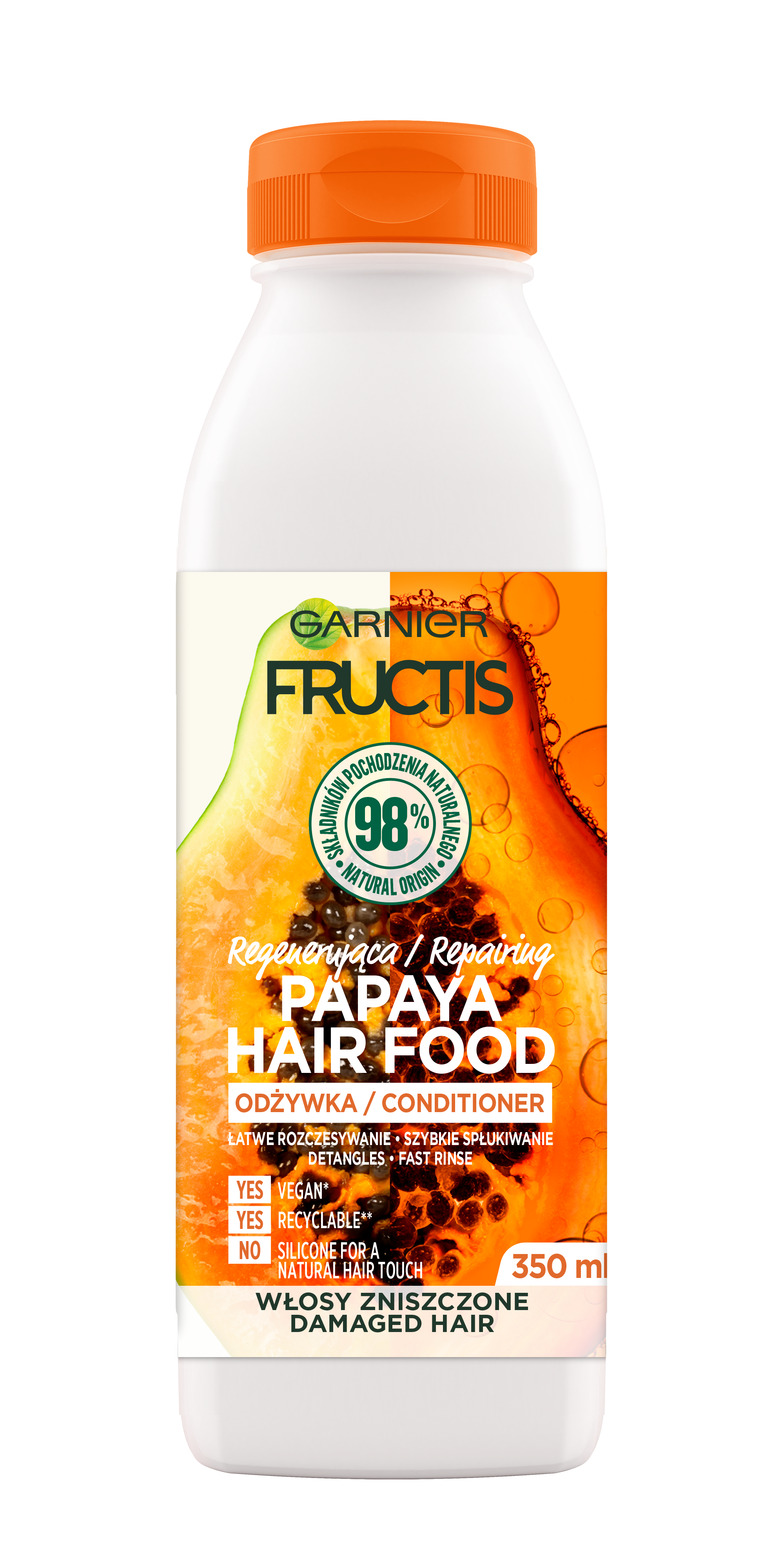 odżywka do włosów fructis hair food