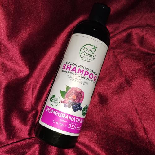 petal freshpure szampon do włosów farbowanych granat i jagody acai