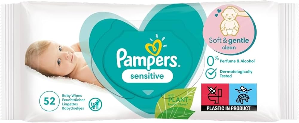 chusteczki water wipes czy pampers sensitive