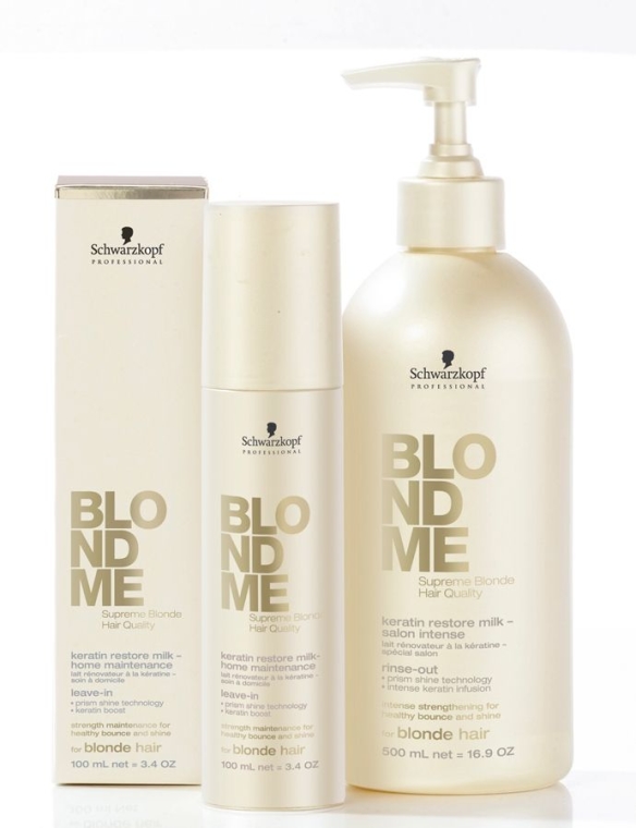 schwarzkopf professional blondme keratynowy odżywka odbudowujący do włosów blond