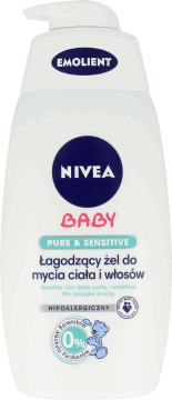 nivea baby ochronny szampon i plyn sroka