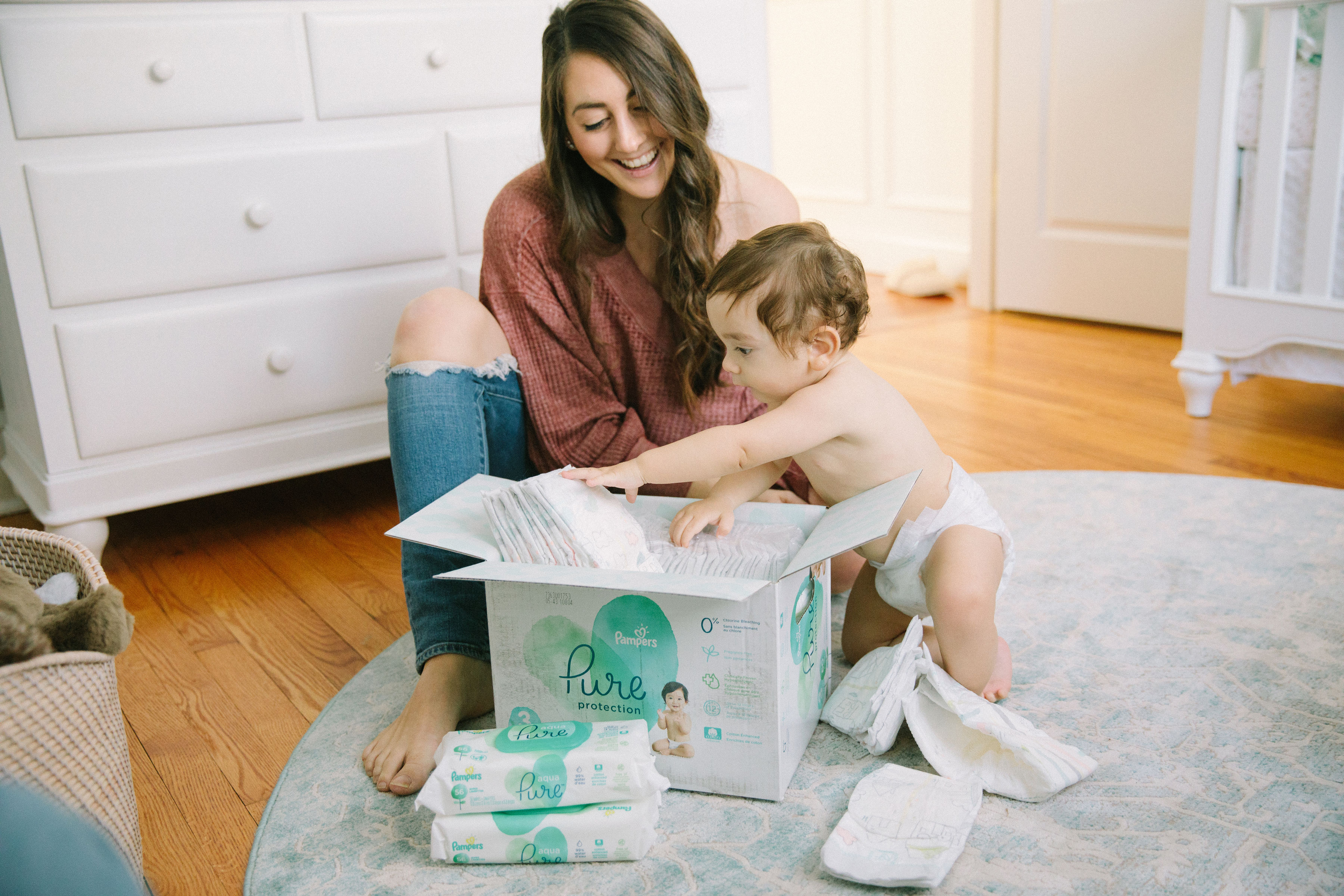 pampers pure collection