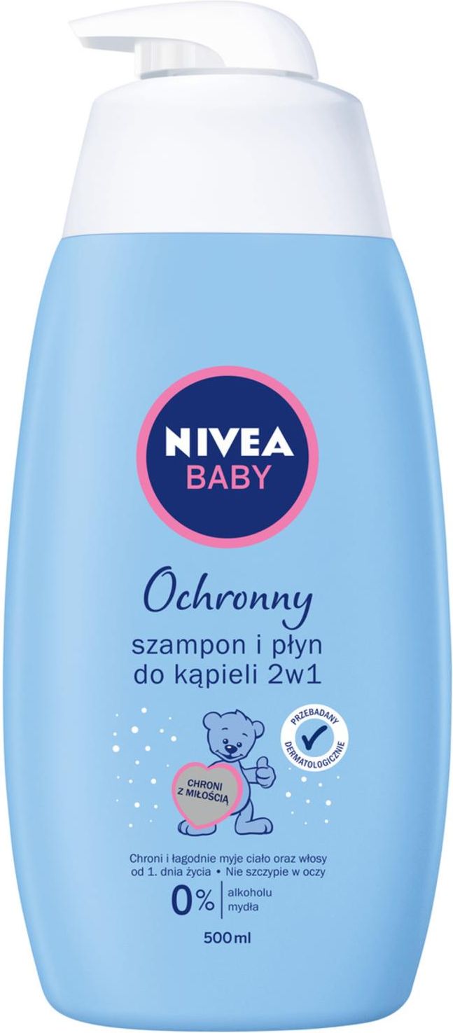 nivea baby ochronny szampon i plyn sroka