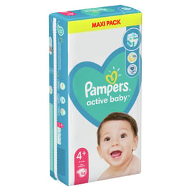 pampers active baby 4 54 szt