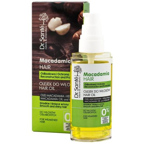 dr sante macadamia hair olejek do włosów odbudowujący