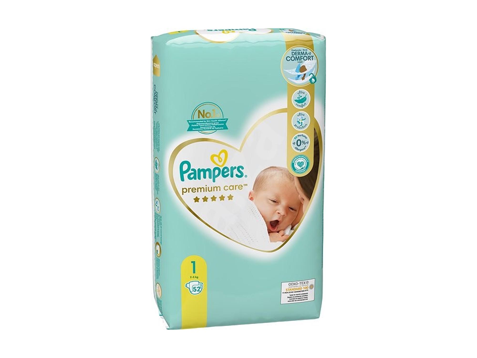 różnica pampers premium care a new baby dry