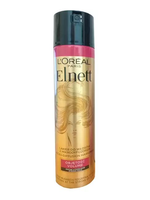 lakier do włosów loreal elnett z olejiem