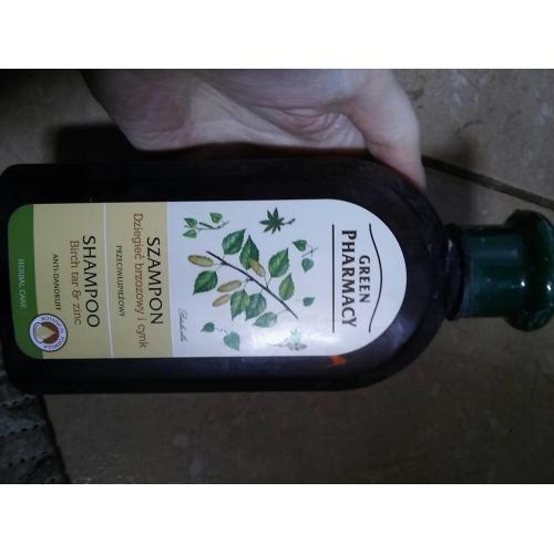 green pharmacy szampon przeciwłupieżowy z dziegciem i cynkiem 350 ml