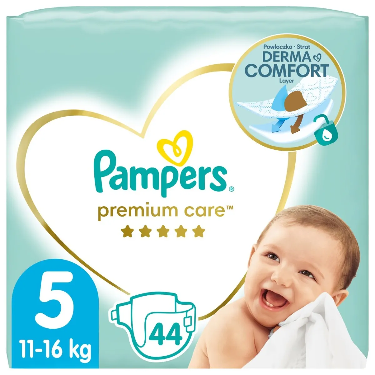 pieluchy pampers premium care 5