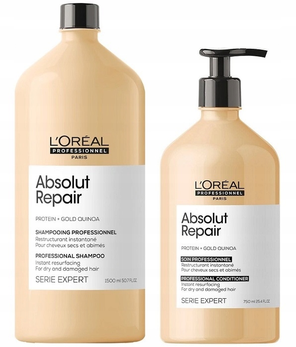 loreal repair szampon 1500ml odżywka 750ml