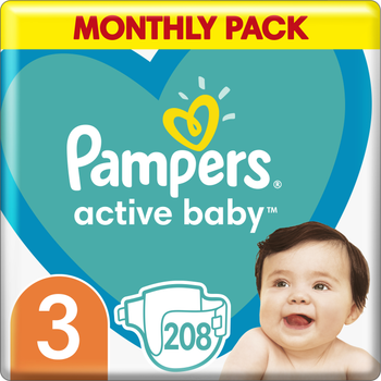 pampers active baby 3 opinie