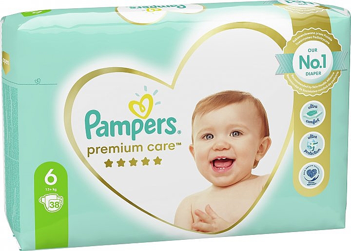 pampers premium care rozmiar 6