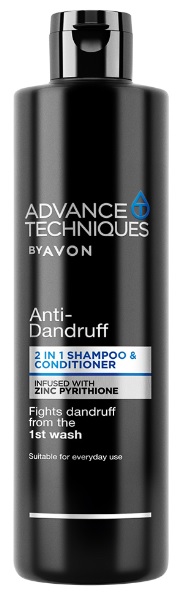 avon szampon advance techniques 2 in 2 przeciwłupiezowy