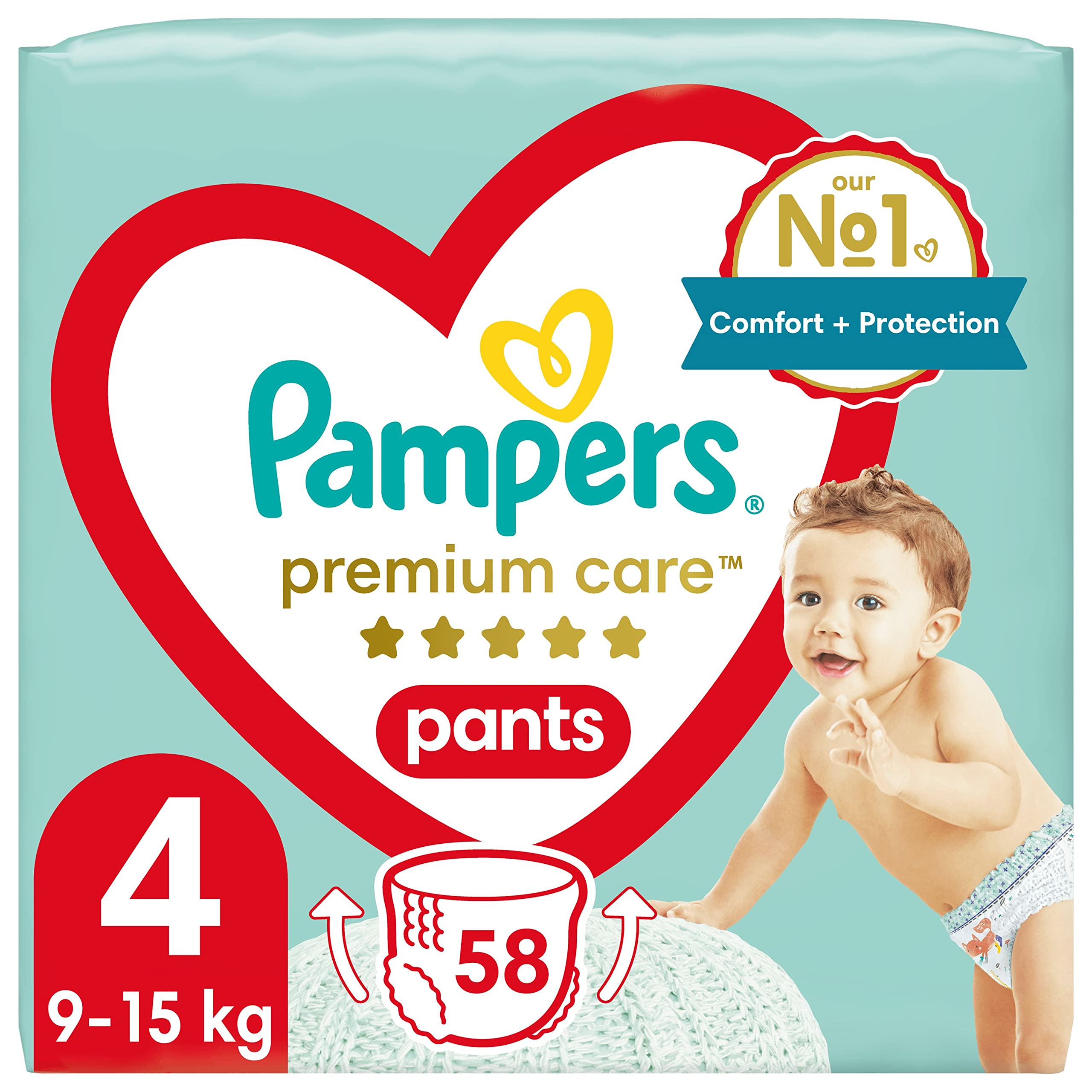 pampers care rozmiar 4