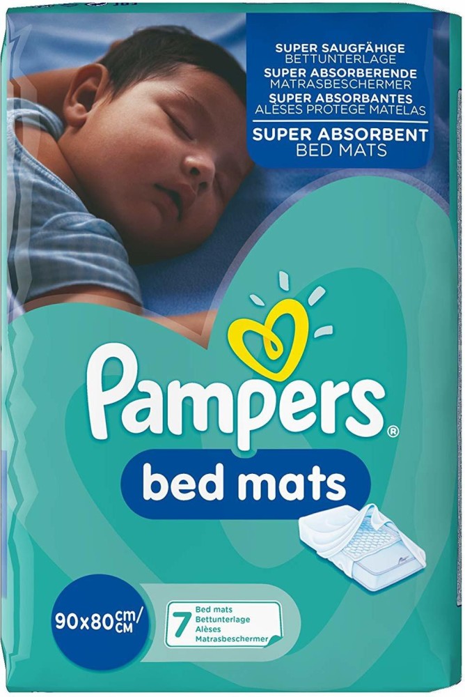 pampers bed mats