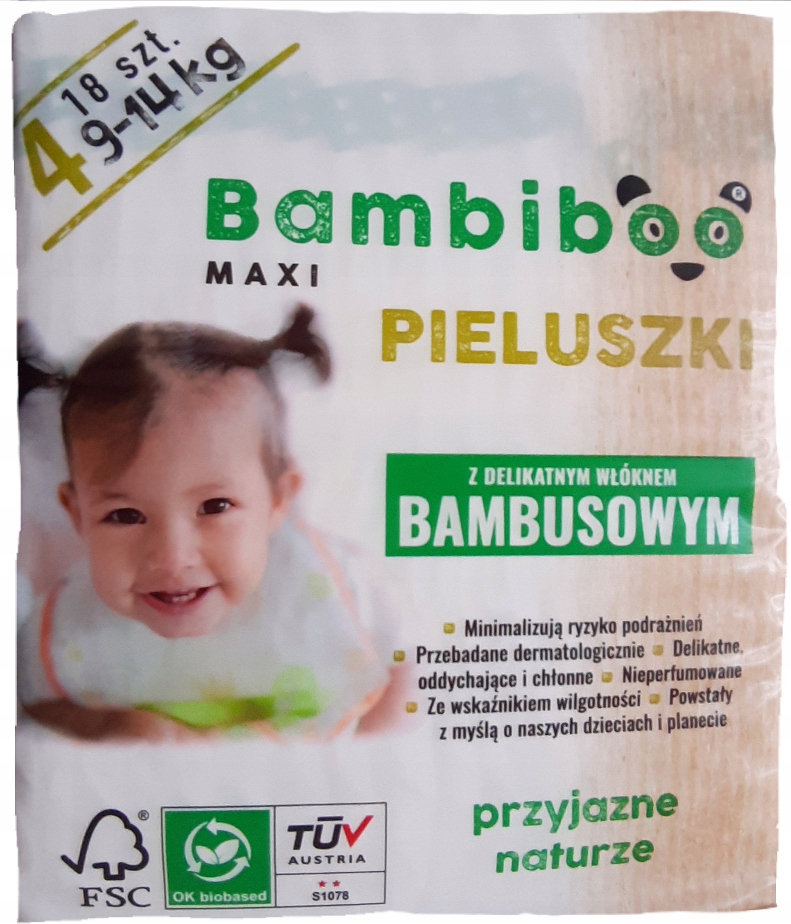 bambiboo pieluchy biodegradowalne maxi cena