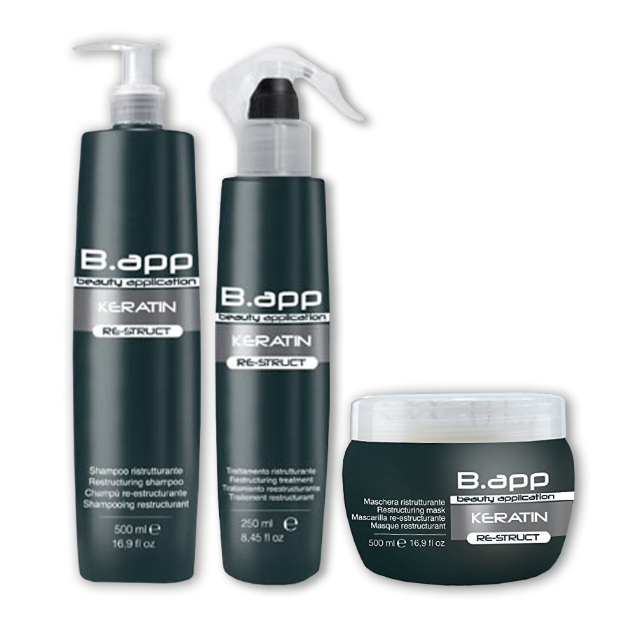 b.app keratynowy szampon do włosów