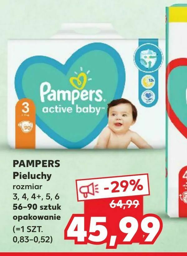 promocja pampers kaufland