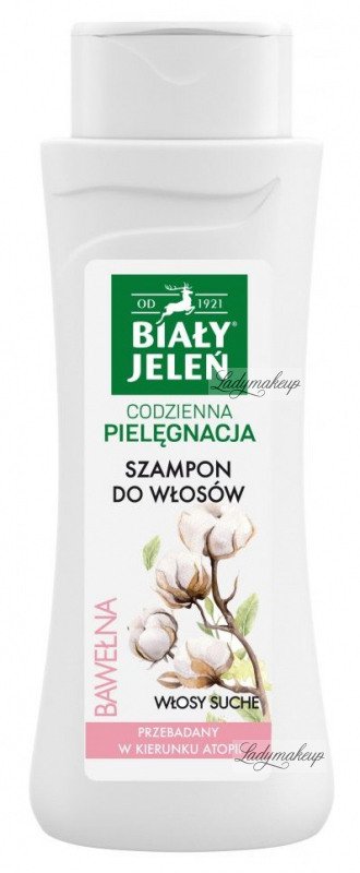 biały jeleń szampon