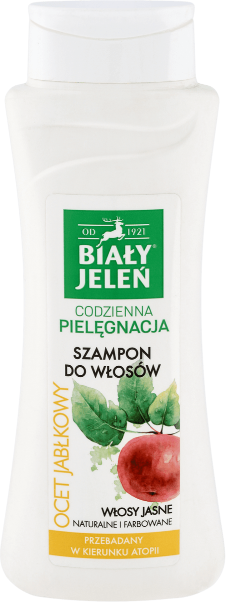 biały jeleń szampon z octem jabłkowym