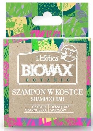 biowax szampon w kostce w pudełku