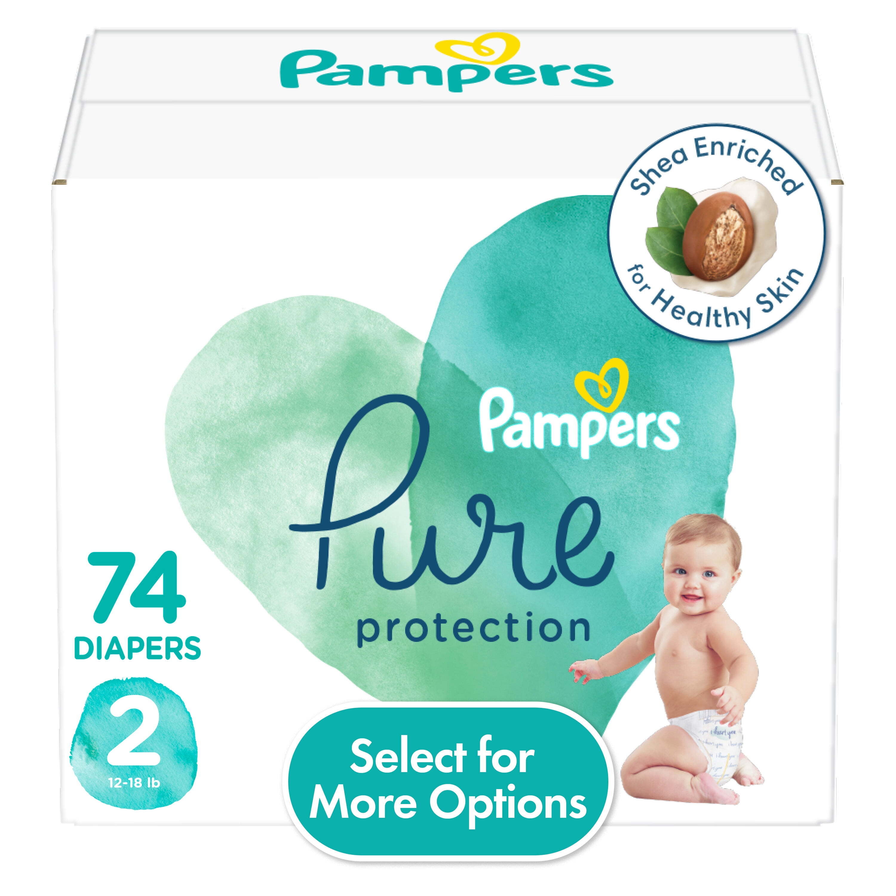 pampers pure 2 monatsbox