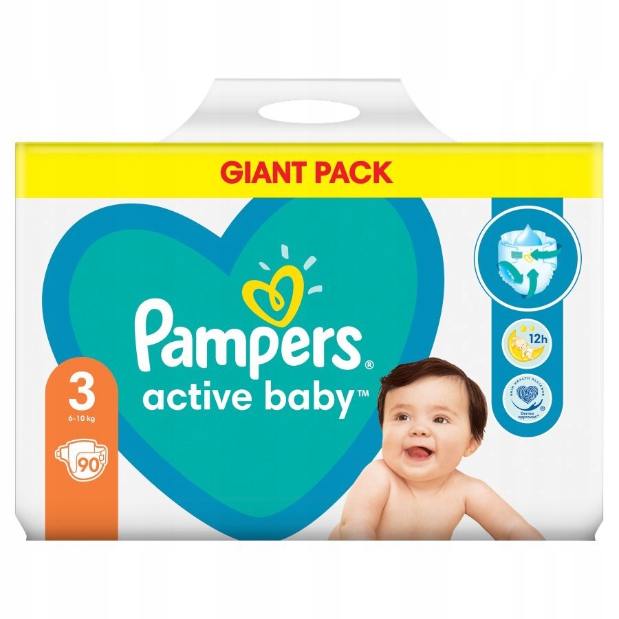 pampers 3 90 szt