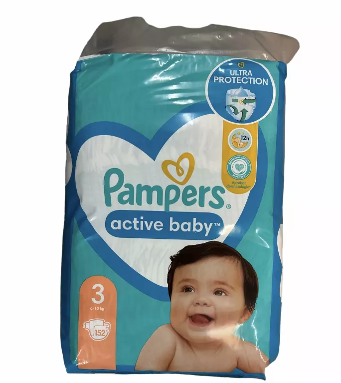 pampers 3 152 sztuki