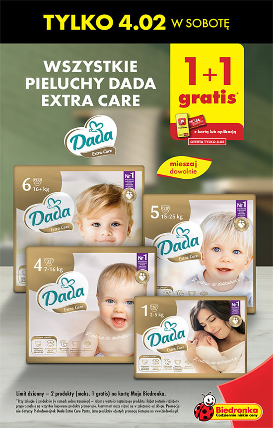 ceny pampers dada