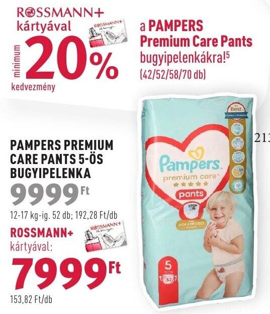 pampers premium care pants 5 rossmann