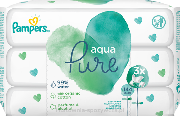 chusteczki pampers aqua baby