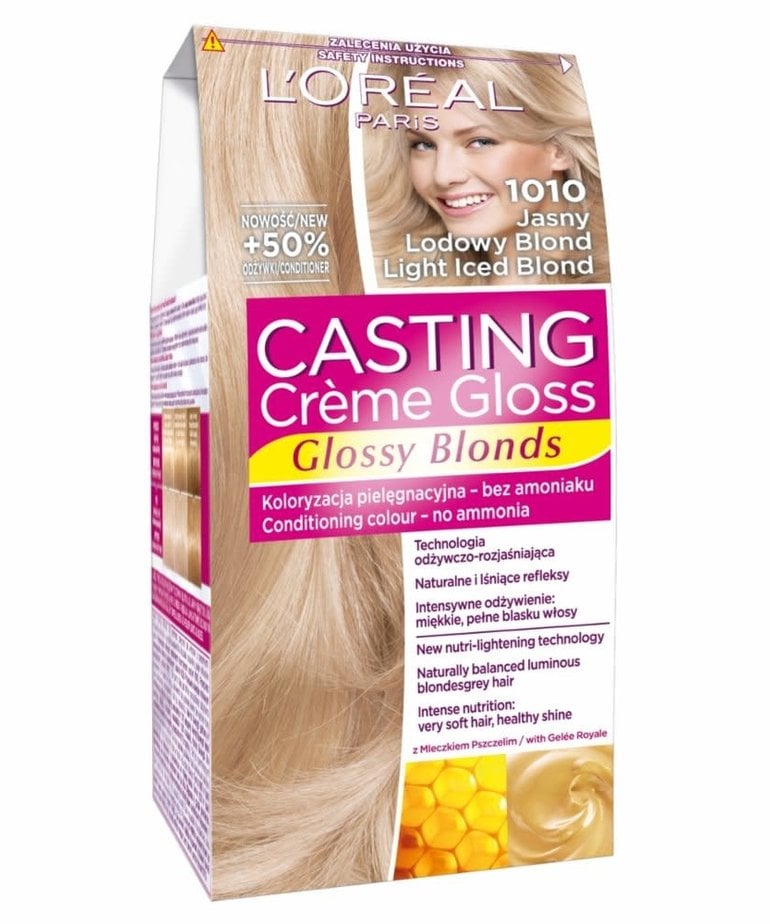 szampon do wlosow loreal casting lodowy blond