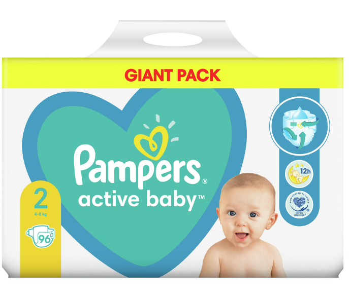 pampers 96 sztuk cena