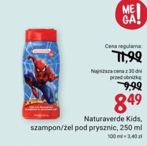 rossman 50 mil szampon-żel pod prysznic cena