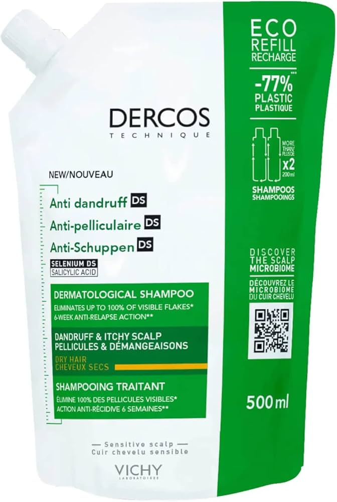 vichy dercos anti dandruff dry hair szampon