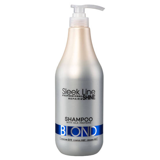 stapiz szampon z jedwabiem sleek line blond