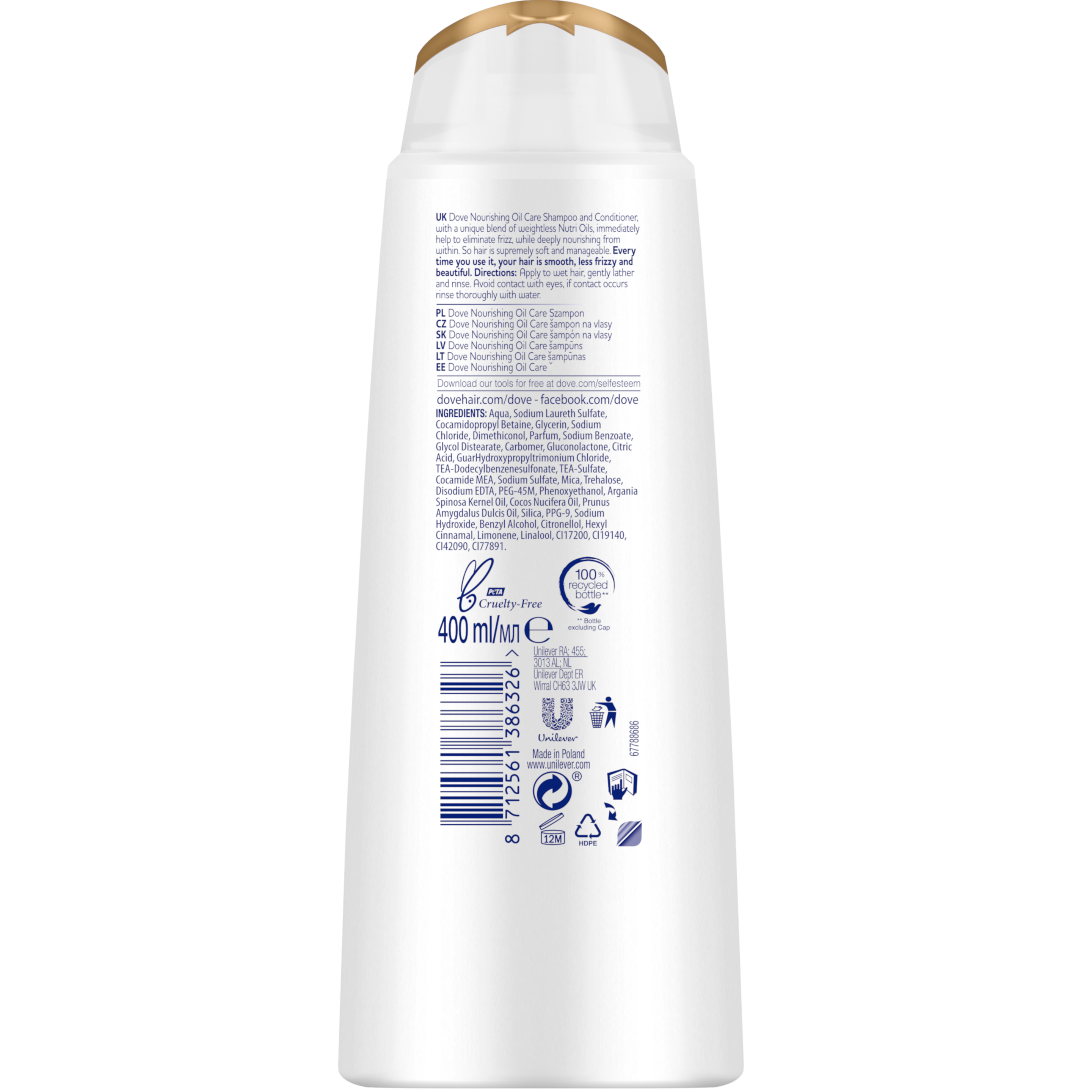 dove szampon 250 ml